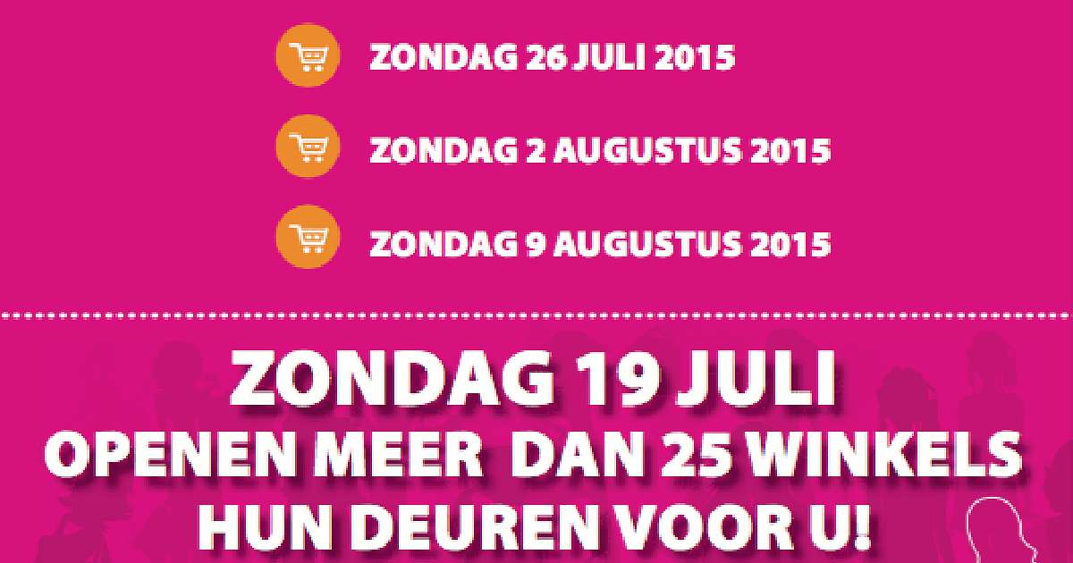 Winkels op zondag open in Ommen | RondOmmen